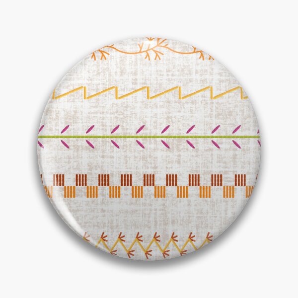 Item preview, Sewing Stitch Patterns on Textured Fabric Effect Background  designed and sold by Nancyanna.