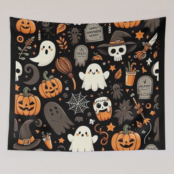 Item preview, Halloween Motif #1  designed and sold by Paragon-Art.