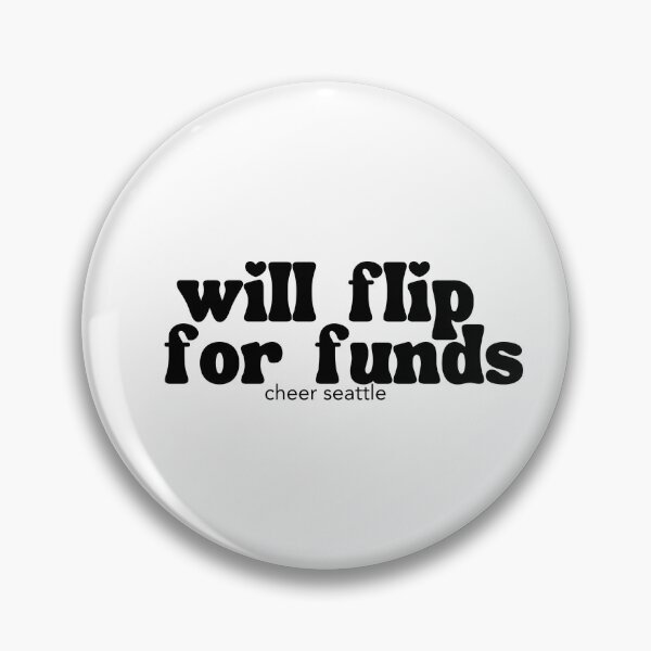 Item preview, will flip for funds designed and sold by CheerSeattle.