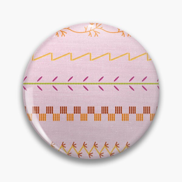 Item preview, Sewing Stitch Patterns on Textured Fabric Effect Background  designed and sold by Nancyanna.
