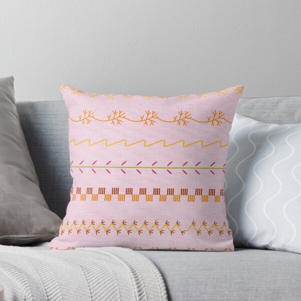 Item preview, Sewing Stitch Patterns on Textured Fabric Effect Background  designed and sold by Nancyanna.