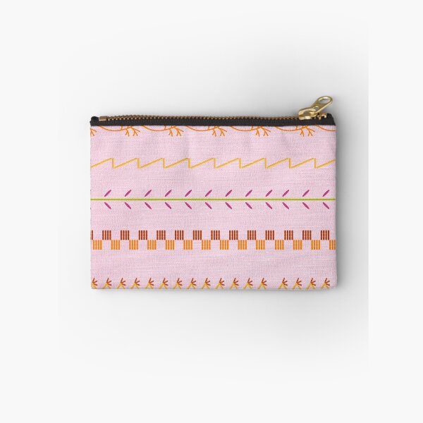 Item preview, Sewing Stitch Patterns on Textured Fabric Effect Background  designed and sold by Nancyanna.