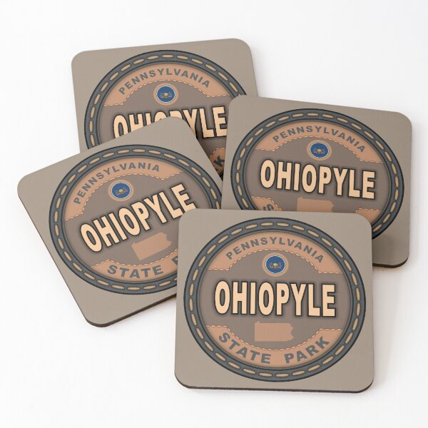 Item preview, Ohiopyle State Park Pennsylvania stitching effect designed and sold by studioss76.