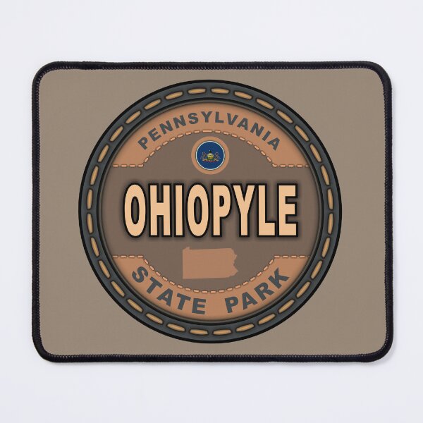 Item preview, Ohiopyle State Park Pennsylvania stitching effect designed and sold by studioss76.