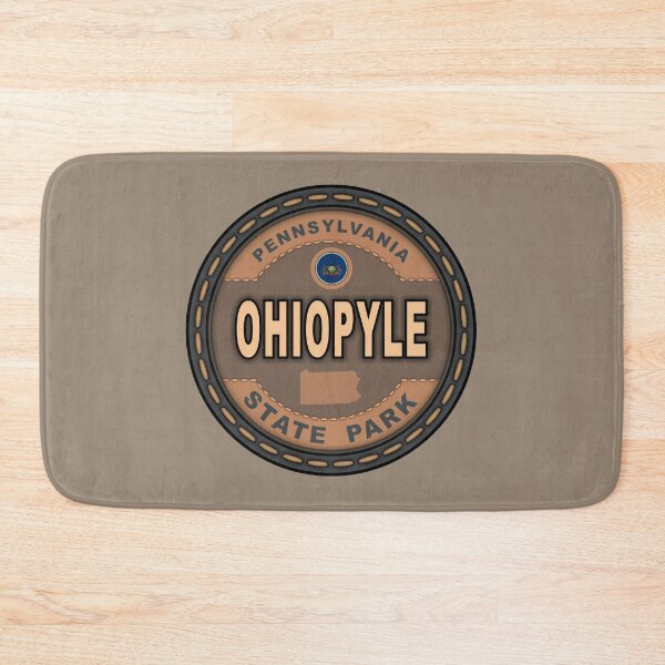 Item preview, Ohiopyle State Park Pennsylvania stitching effect designed and sold by studioss76.