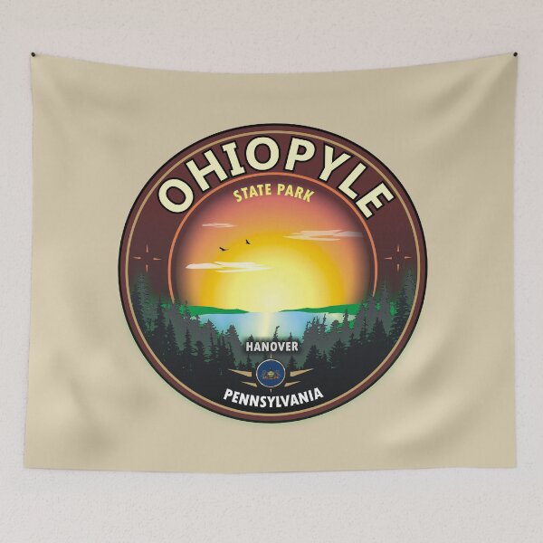 Item preview, Ohiopyle State Park nature landscape designed and sold by studioss76.