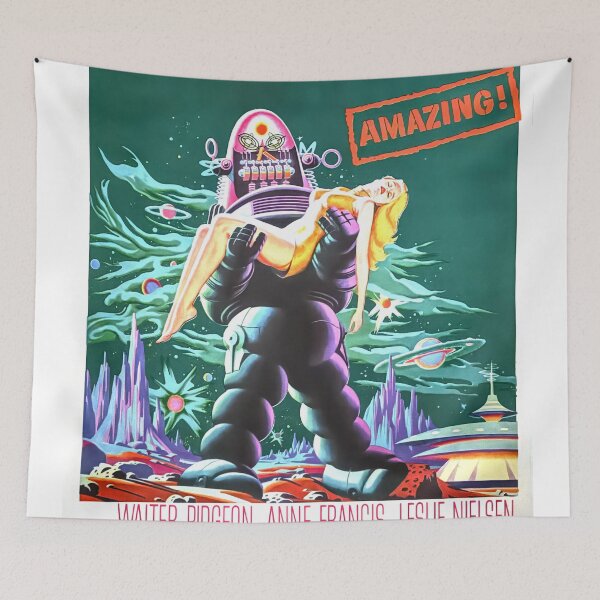 Item preview,  Best Forbidden Planet  Vintage Poster | Forbidden Planet as a sci-fi film designed and sold by TeeARTHY.