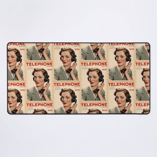 Item preview, Vintage Telephone Operator designed and sold by TheDarkWardrobe.