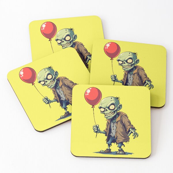 Item preview, Funny Dead Zombie Holding a Balloon Men Women Zombie Lover designed and sold by PurpleLoveStore.