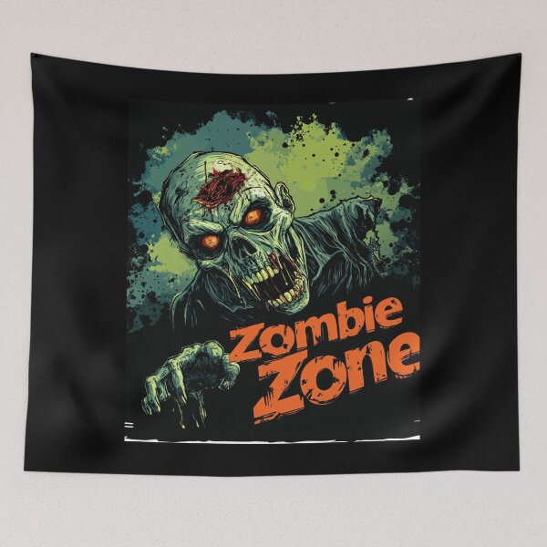 Item preview, Zombie Zone Scary Undead designed and sold by StylishShirtsMk.