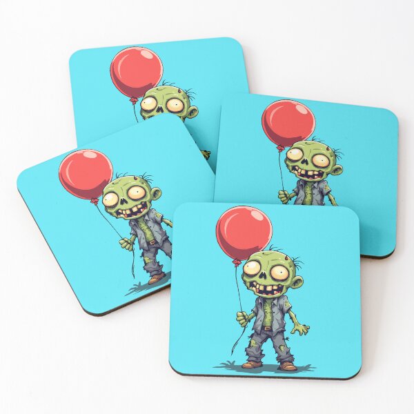 Item preview, Funny Dead Zombie Holding a Balloon Men Women Zombie Lover designed and sold by PurpleLoveStore.
