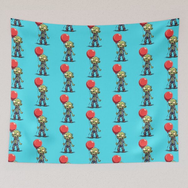 Item preview, Funny Dead Zombie Holding a Balloon Men Women Zombie Lover designed and sold by PurpleLoveStore.