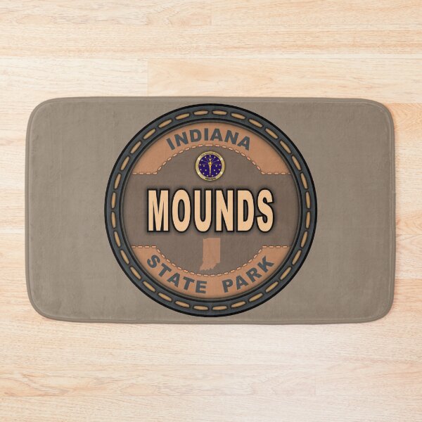 Item preview, Mounds State Park Indiana stitching effect designed and sold by studioss76.