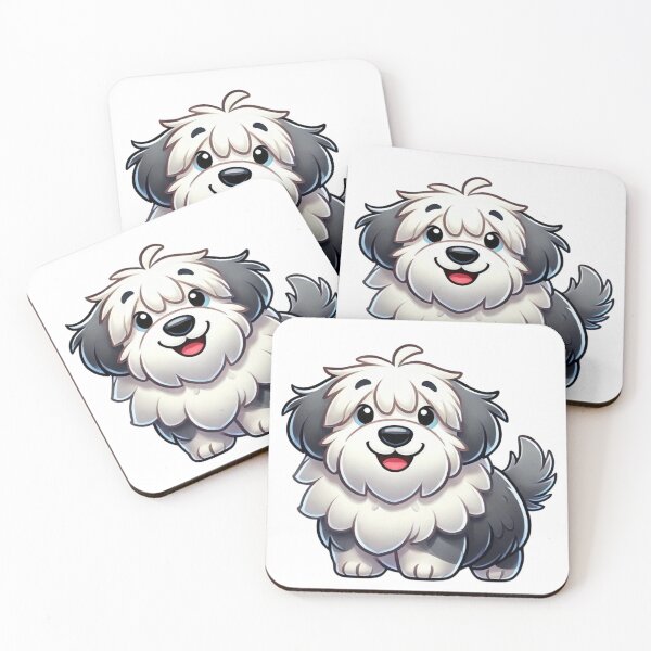 Item preview, Unveil this Jovial Old English Sheepdog! designed and sold by NoelaniArt.