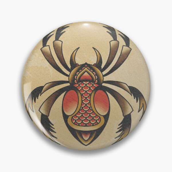 Item preview, traditional spider tattoo designed and sold by Barbasil.