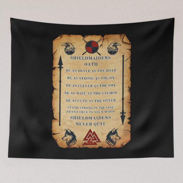 Item preview, SHIELDMAIDENS OATH.  designed and sold by Ferndragons.