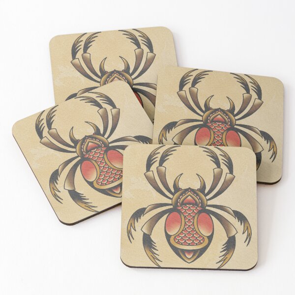 Item preview, traditional spider tattoo designed and sold by Barbasil.