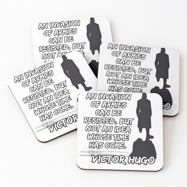 Item preview, Victor Hugo Quotes - An Invasion designed and sold by Writer Quotes.