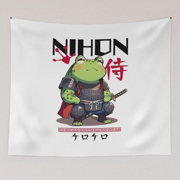 Item preview, Frog Samurai designed and sold by Musashi1996Art.
