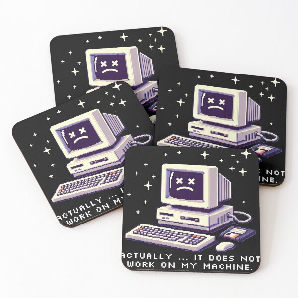 Item preview, It does not work on my machine (white text) designed and sold by albietech.
