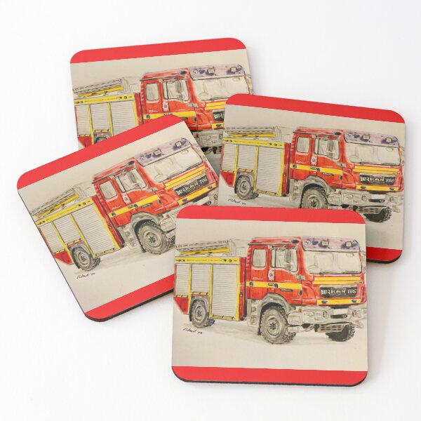 Item preview, Dorset & Wiltshire Fire truck  designed and sold by Truck drawing art.