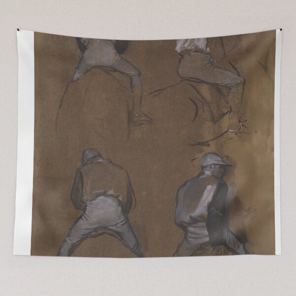 Item preview, Hilaire Germain Edgar Degas Four Studies of a Jockey designed and sold by TeeARTHY.