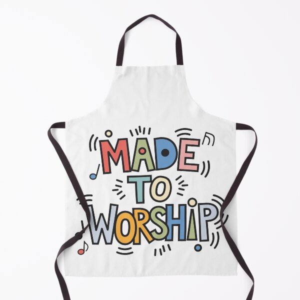 Item preview, Made to Worship - Colorful Christian Music Design for Worshippers by Haha Handles Hub designed and sold by HahaHandlesHub.