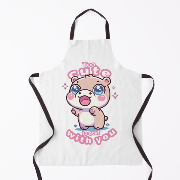 Item preview, Kawaii Hippo Too Adorable to Handle designed and sold by Tomoyi-made.
