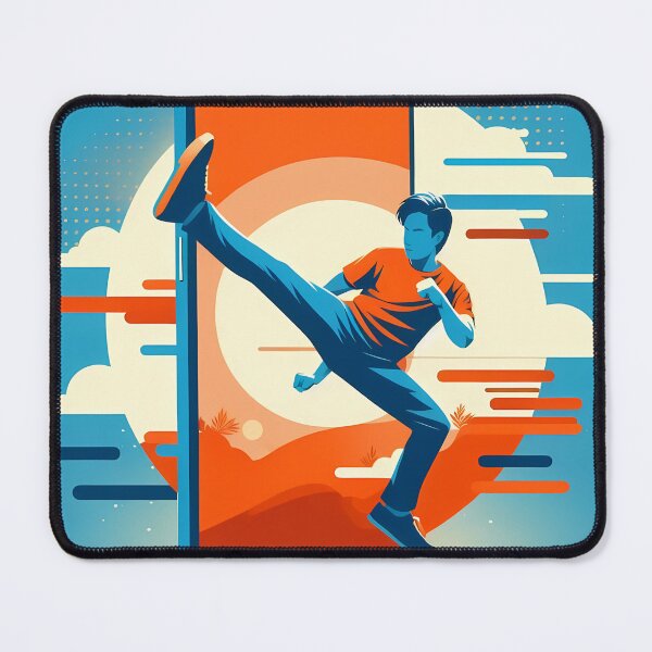 Item preview, Karateka going through a smartphone 10 designed and sold by P2Genies.