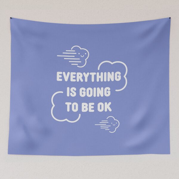 Item preview, Everything is going to be ok designed and sold by OddPopnyc.