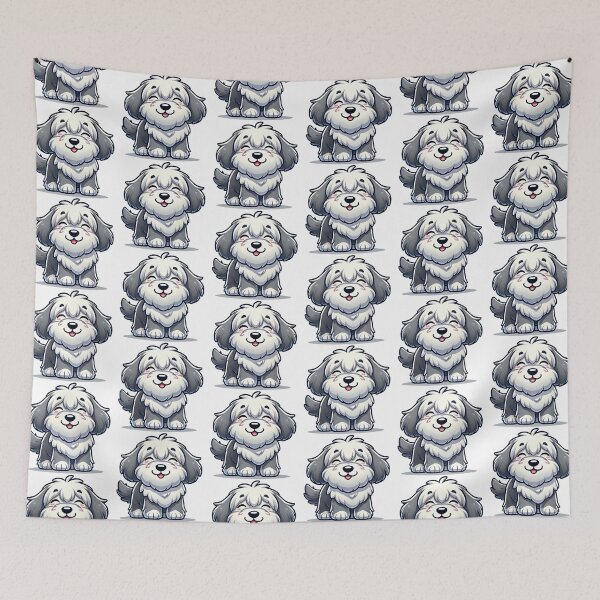 Item preview, Look at this Darling Old English Sheepdog! designed and sold by NoelaniArt.