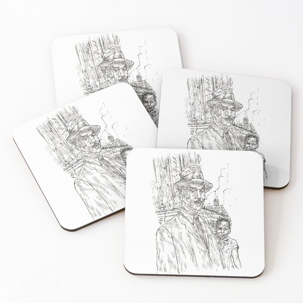 Item preview, Black Author Ralph Ellison designed and sold by Alphaholics Non-Anonymous Art Studios.