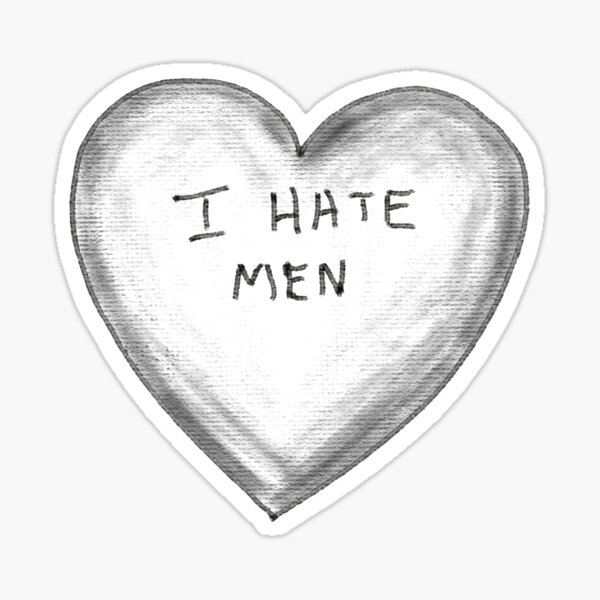 Item preview, I HATE MEN designed and sold by RoadToDiscovery.