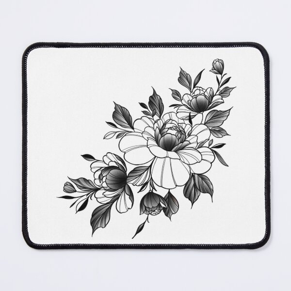 Item preview, Peonie design. designed and sold by Tuffytats.