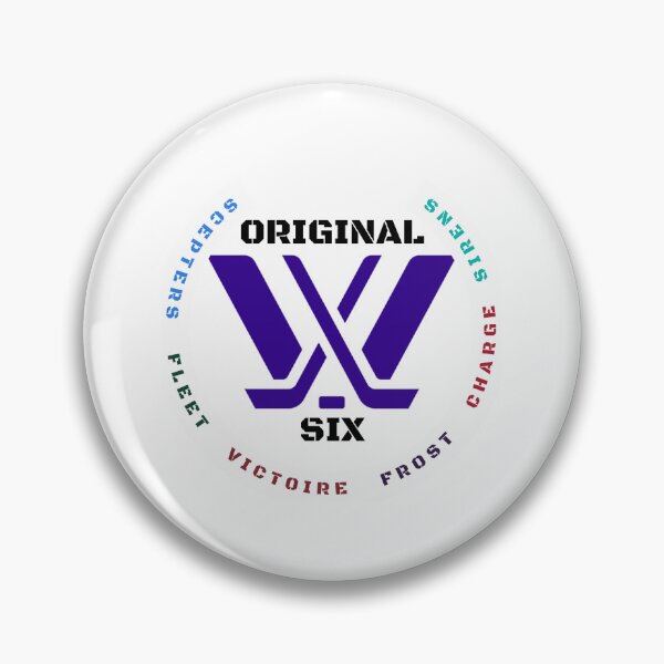 Item preview, PWHL Original Six Official Names designed and sold by mreynolds1523.