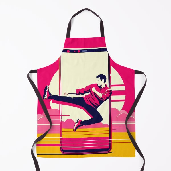 Item preview, Karateka passing through a smartphone 3 designed and sold by P2Genies.