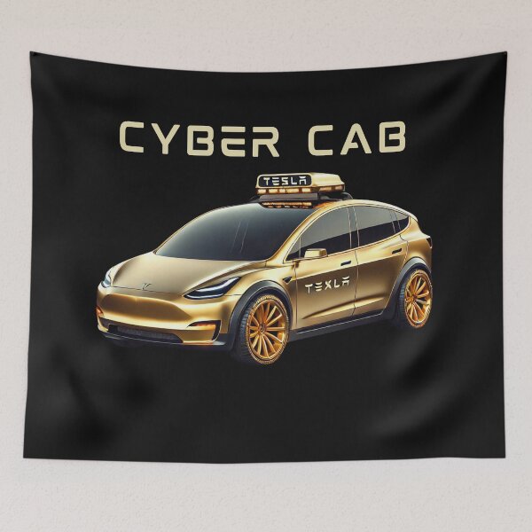 Item preview, cybercab designed and sold by TEEJAMBOREE.