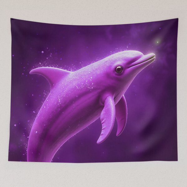 Item preview, The Purple Celestial Fantasy Dolphin designed and sold by TheArtOfPat.
