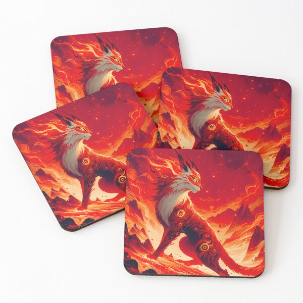Item preview, Lava Fire Lynx, Ai Generated Art  designed and sold by ACC .