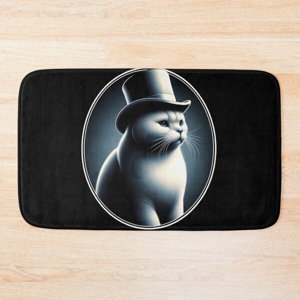 Item preview,  Distinguished Cat in Top Hat designed and sold by IllumeInk.