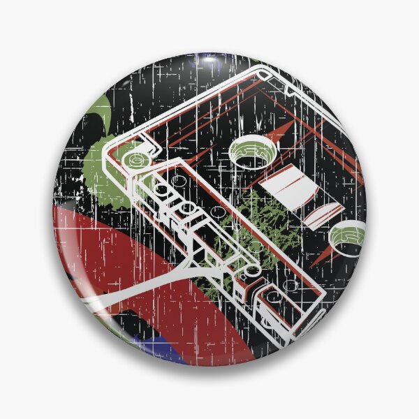 Item preview, Vintage Cassette Tape – Retro Grunge Style for Music Lovers designed and sold by paulo silveira.