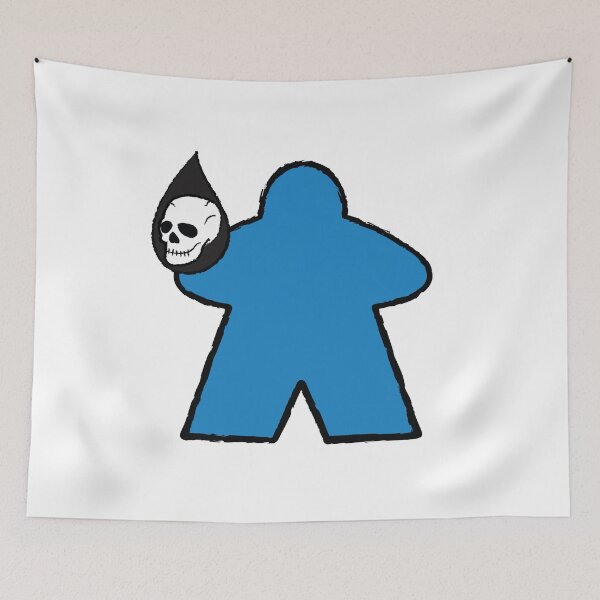 Item preview, ¡Mago de sangre azul Meeple! designed and sold by BaronsGames.