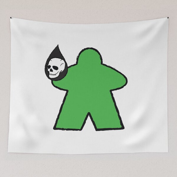 Item preview, Green Blood Mage Meeple! designed and sold by BaronsGames.