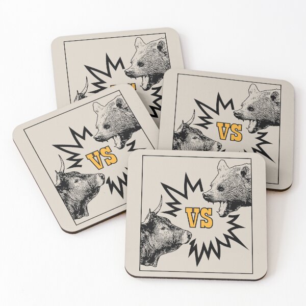 Item preview, Bull vs Bear Showdown! designed and sold by Fat-Linos.