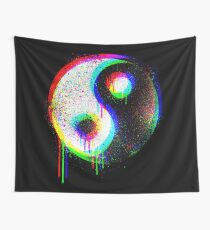 RGB Yin Yang Spectrum Wall Tapestry