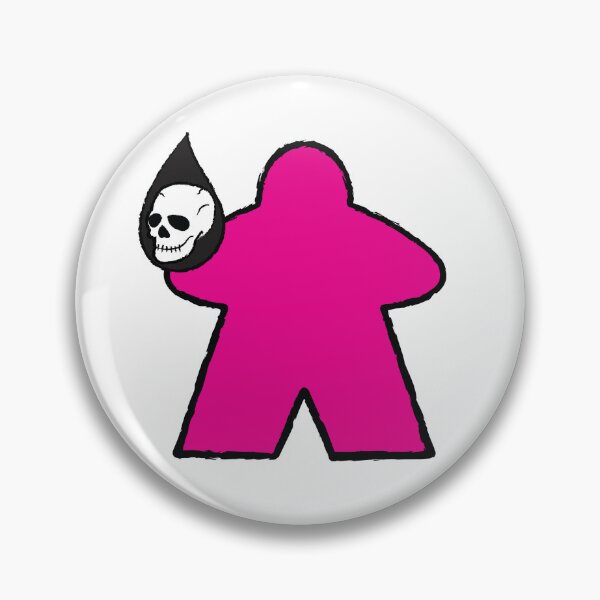 Aperçu de l'œuvre Meeple Mage de sang magenta ! créée et vendue par BaronsGames.