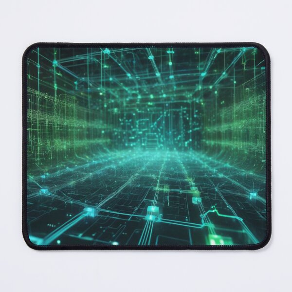 Item preview, Cyber Big Data Flow – Blockchain Network and AI Technology Concept designed and sold by hjian8219.