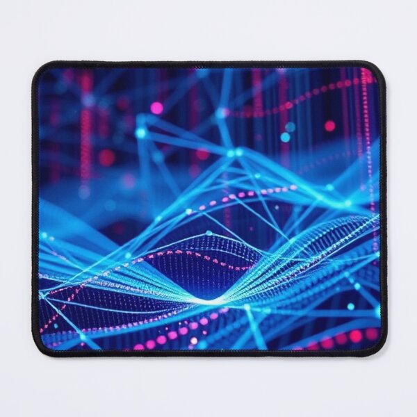 Item preview, Cyber Big Data Flow – Blockchain Network and AI Technology Concept designed and sold by hjian8219.