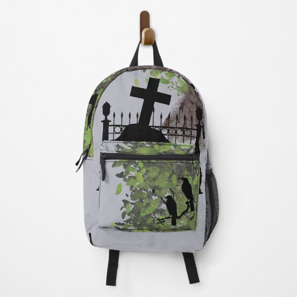 Item preview, Gothic Halloween Cemetery designed and sold by LiaIsabellaArt.