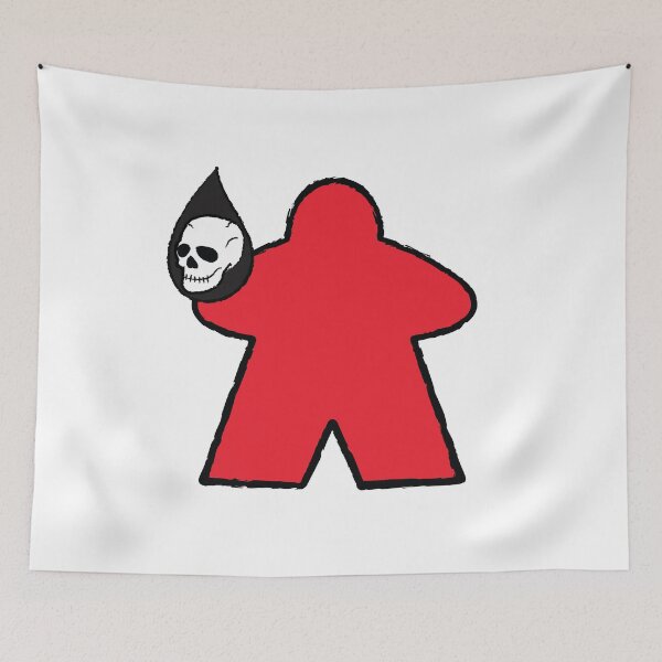 Item preview, Red Blood Mage Meeple! designed and sold by BaronsGames.